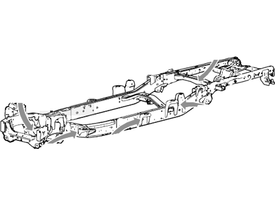Ford 5L3Z-5005-AK Frame Assembly