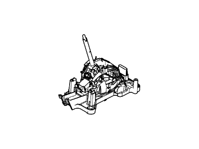 Lincoln Zephyr Automatic Transmission Shifter - 6E5Z-7210-A
