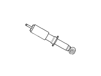 Ford 2C5Z-18125-FA Shock Absorber Assembly