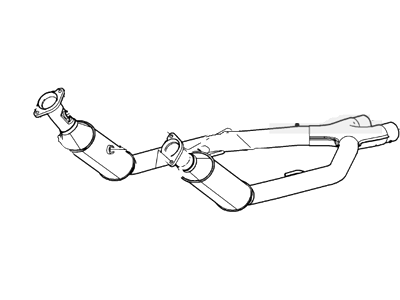 Ford 9R3Z-5F250-A Catalytic Converter Assembly