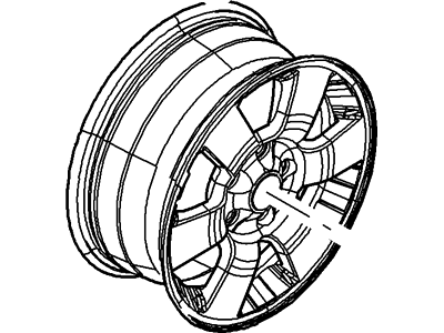 Ford Escape Spare Wheel - 8L8Z-1007-D