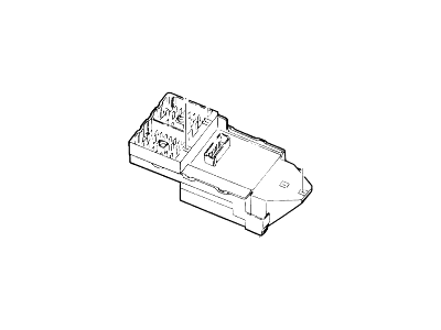 Ford 3C3Z-14A068-BA Fuse Box Assembly