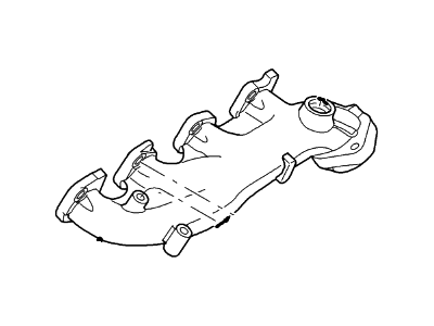 Ford 2L7Z-9431-CA Exhaust Manifold Assembly