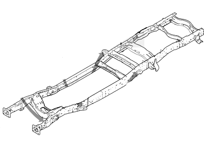Ford 5C3Z-5005-B Frame Assembly