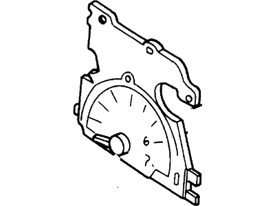 Ford XF1Z17360AA Tachometer Assembly