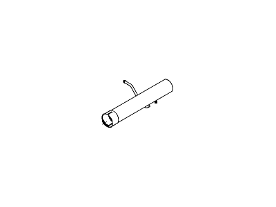 Ford 3C3Z-5A212-GA Front Exhaust Pipe