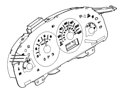 Ford Speedometer - 5L8Z-10849-AB