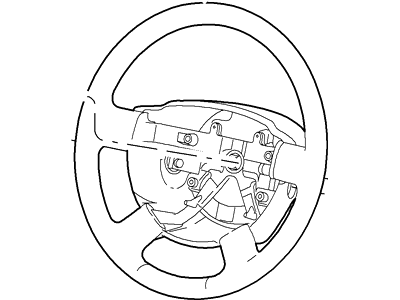 Ford 5L7Z-3600-AAA Steering Wheel Assembly