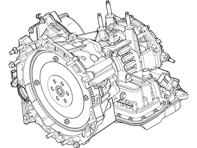 Ford 3S4Z-7000-AARM Automatic Transmission Assembly
