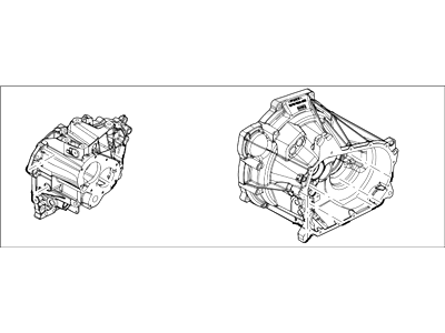 2015 Ford Fiesta Transmission Assembly - CA6Z-7002-B