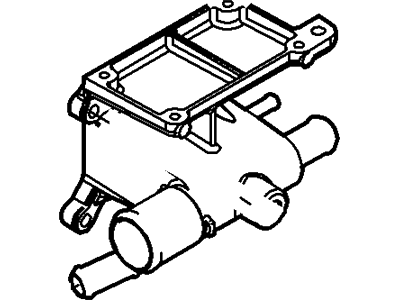 Ford 6S4Z-8K556-A Adaptor - Water Outlet Connector