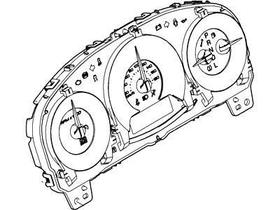 Lincoln MKZ Instrument Cluster - AE5Z-10849-HA