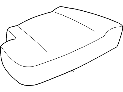 Ford F67Z9863840AA Pad Assembly Rear Seat Cushion R