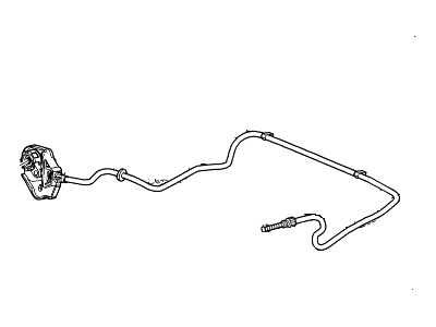 Ford Hood Cable - 4L2Z-16916-AA
