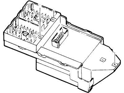 Ford 1C3Z-14A068-AA Fuse Box Assembly