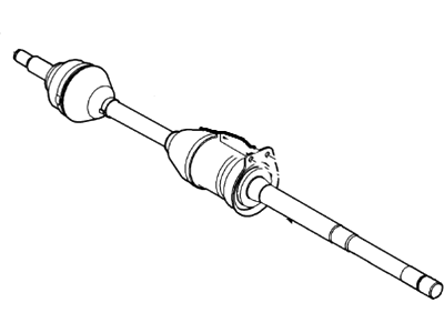 Ford 8A8Z-3B436-C Front Axle Shaft