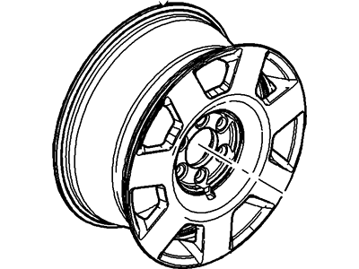 Ford 5L7Z-1007-AA Wheel Assembly