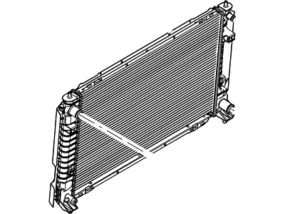 Ford 6L8Z-8005-AA Radiator Assembly