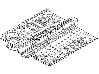 Ford 5F9Z-7411135-AA Pan Assembly - Floor