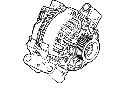 Ford 6L3Z-10V346-BBRM Alternator Assembly