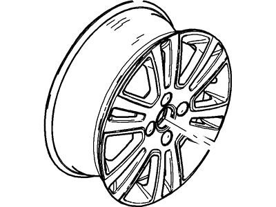 Ford 8S4Z-1007-B Wheel Assembly