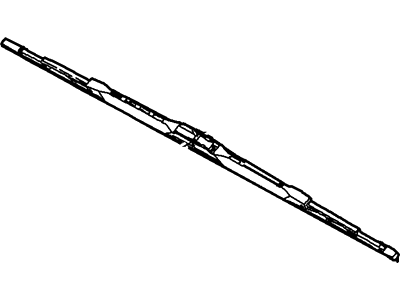 Ford 7R3Z-17528-BA Wiper Blade Assembly