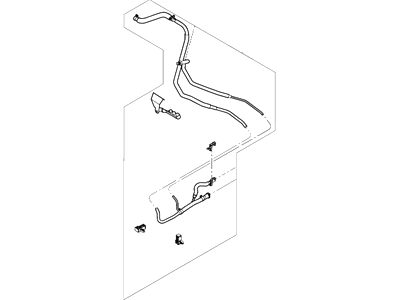 Ford 4C2Z-9B325-A Bracket - Fuel Tube Support