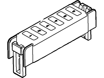 Ford F5UZ-14A003-A Cover - Fuse Panel