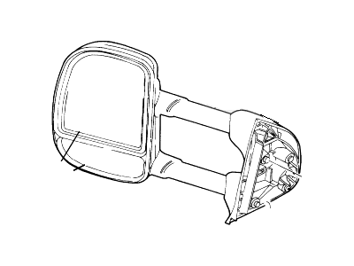 Ford 3C3Z-17683-AAA Mirror Assembly - Rear View Outer
