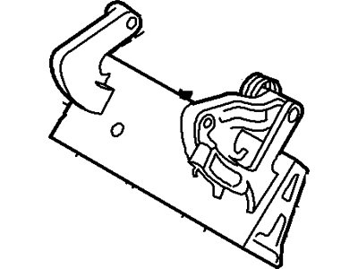 Ford 5L2Z-7843400-AA Handle With Lock Cylinder And Keys