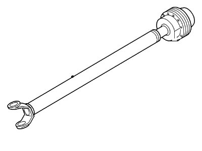 Ford 1L2Z-4A376-AB Drive Shaft Assembly