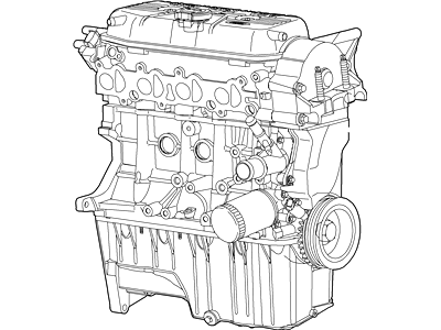 Ford 2M5Z-6006-DARM Service Engine Assembly