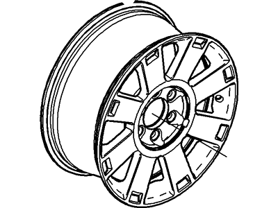 Ford 2L7Z-1007-AB Wheel Assembly