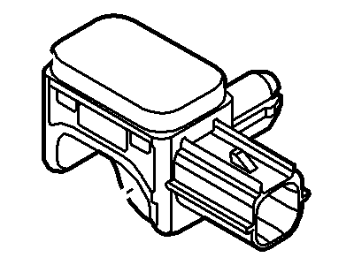 Ford Transit Connect Air Bag Sensor - AM5Z-14B345-A