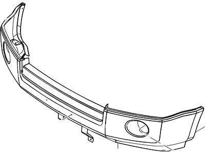 Ford 7L1Z-17D957-CPTM Bumper Assembly - Front