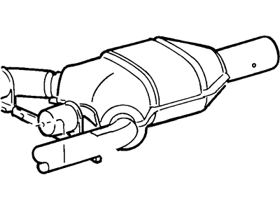 Lincoln Mark VIII Catalytic Converter - FOLY-5F250-A