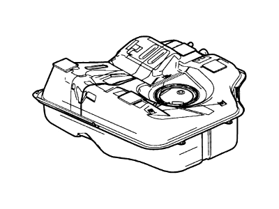 Ford 2M5Z-9002-AA Fuel Tank Assembly