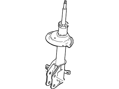 Ford 9A1Z-18124-C Shock Absorber Assembly