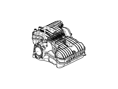 2006 Lincoln Mark LT Intake Manifold - 5L3Z-9424-A