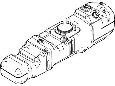 Ford 7C3Z-9002-B Fuel Tank Assembly