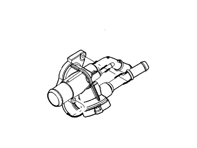 Ford Fusion Thermostat Housing - 8M8Z-8A586-F