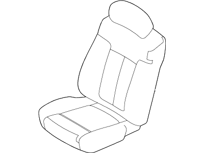 Ford VBL3Z-15600D20-D Kit - Front Seat Cover