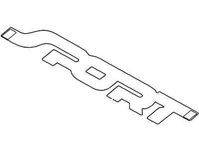 Ford Edge Emblem - AE5Z-5442528-C