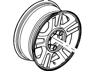 Ford 3L1Z-1007-AB Wheel Assembly