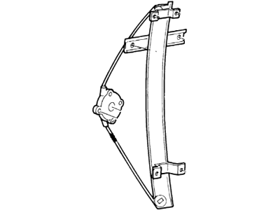 Lincoln Town Car Window Regulator - F3VY-5427008-A