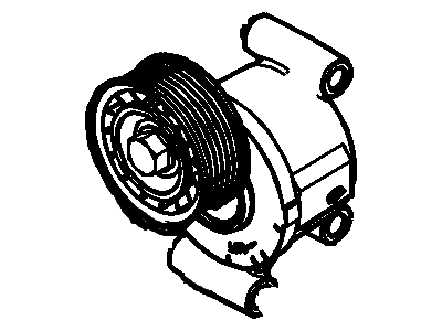 Ford 3M5Z-6A228-AE Pulley Assembly - Tension