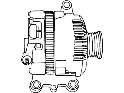 1997 Mercury Tracer Alternator - F7RZ-10346-GARM