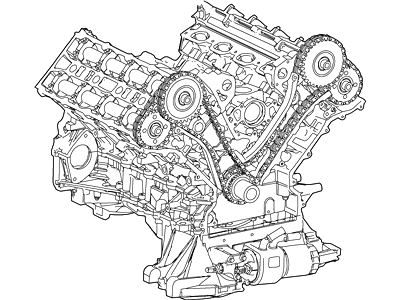 Ford 3W4Z-6006-DARM Service Engine Assembly