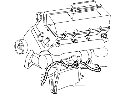 Ford XC3Z-6B018-BA Wire Assembly