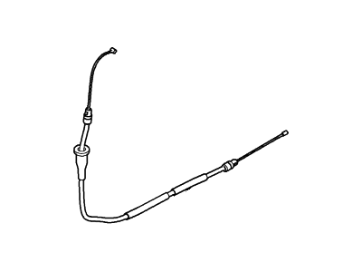 Ford Explorer Sport Trac Parking Brake Cable - 7L2Z-2853-A